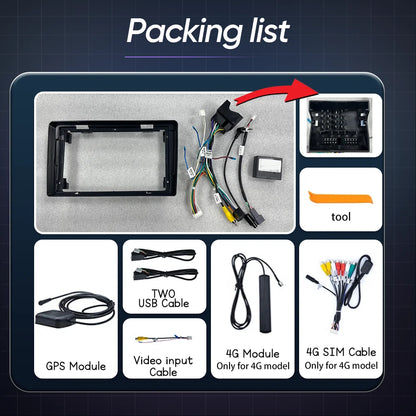 Car Android 16 Radio Stereo For Citroen Berlingo B9 Peugeot Partner