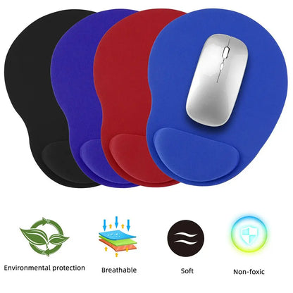 Ergonomic Wrist Rest Mouse Pad Comfortable Wrist Support Non Slip Mice