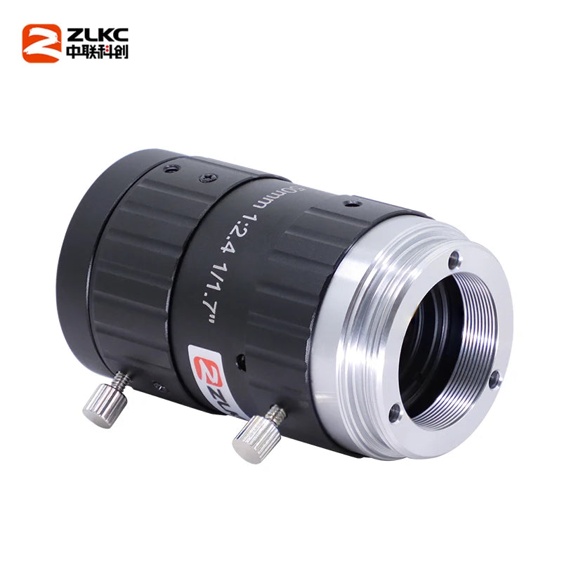 ZLKC 1/1.7 Inch Lens FA 4mm 6mm 12mm 16mm 25mm 35mm 50mm 75mm Fixed
