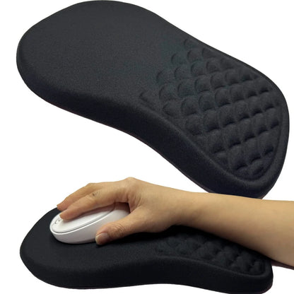 Ergonomic Wrist Support Mouse Pad: Non-Slip High-Elastic Memory Cotton