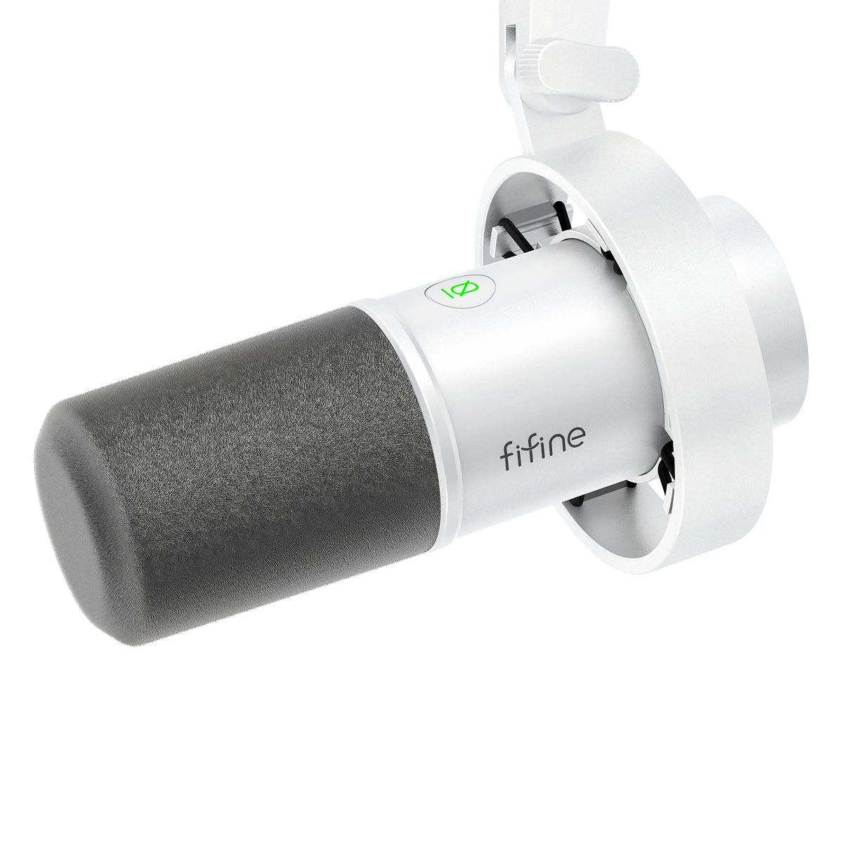 FIFINE Recording XLR Dynamic Microphone with Real-time Monitoring,USB