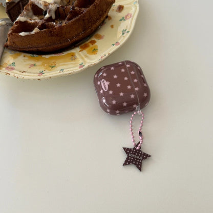 Simple Solid Color Full Screen Stars Pendant Shockproof Protective