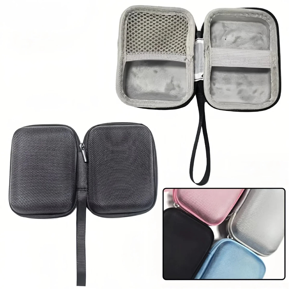Digital Camera Case EVA Hard Carrying Case Travel Storage Bag For CCD