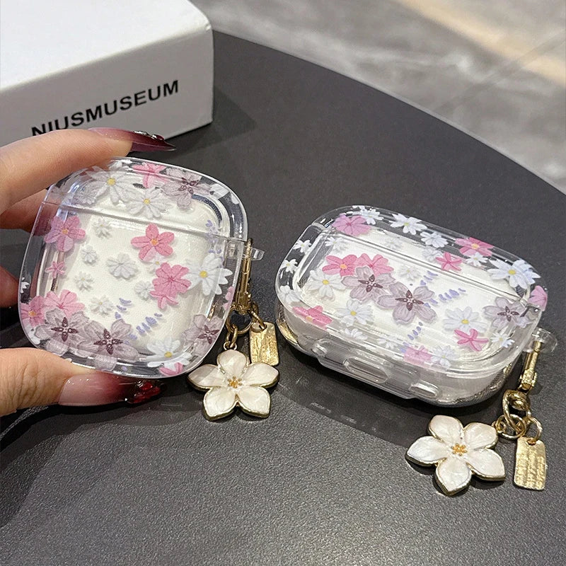 Round-edged cute headphone case, suitable for Apple AirPods 4, AirPods