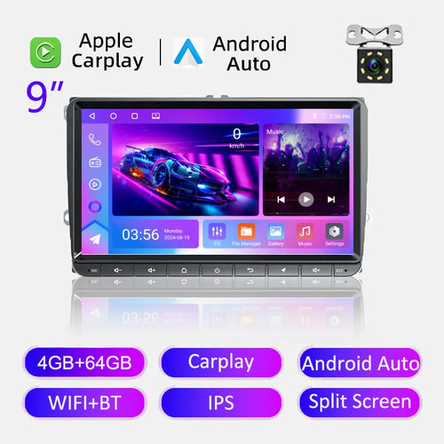 2Din Car Radio Android for Volkswagen Golf 5 6 Polo Passat B6 B7 CC