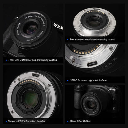 NEW Viltrox 25mm F1.7 Air Auto Focus APS-C Prime Lens for Fuji xm5