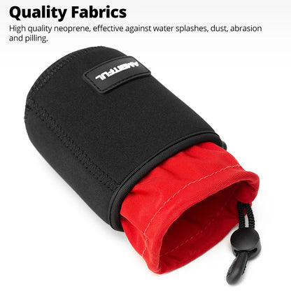 S/M/L/XL Camera Lens Pouch Drawstring Bag for All Camera DSLR