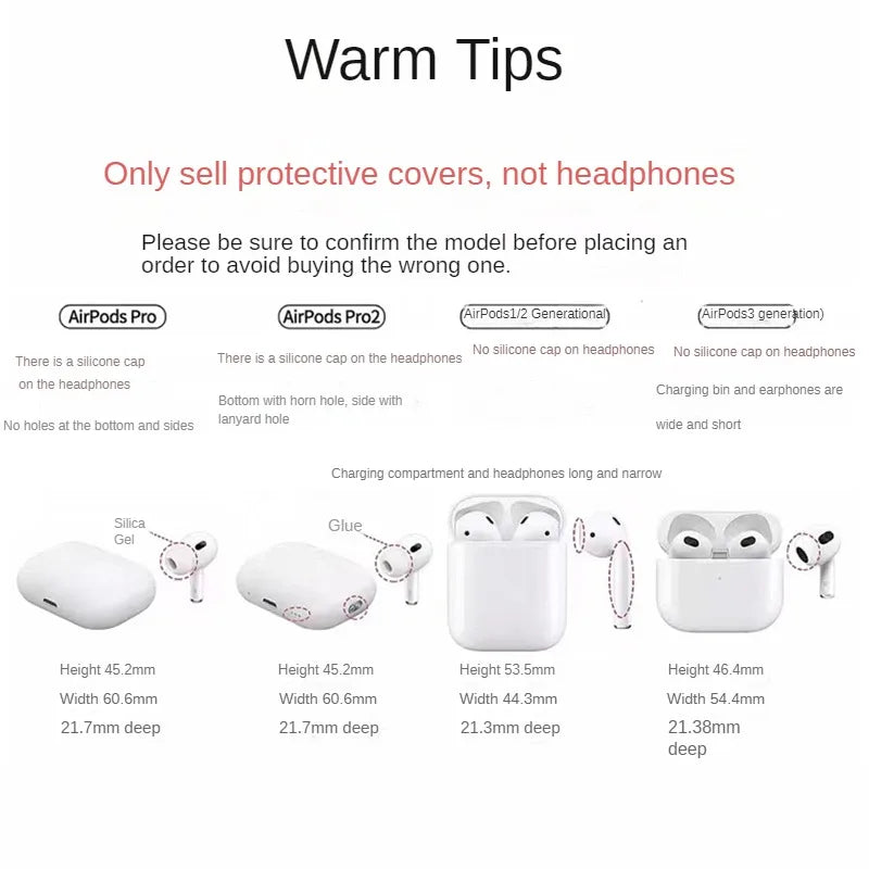 Clear TPU Sakura Custom   Cases For Airpods pro2  Fashion Silicon