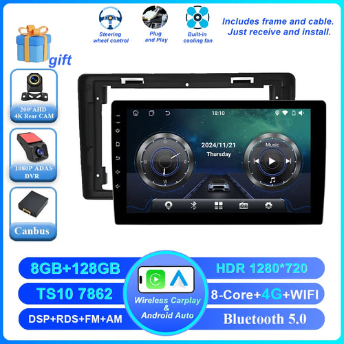 Car Android 16 Radio Stereo For Citroen Berlingo B9 Peugeot Partner
