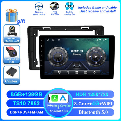 Car Android 16 Radio Stereo For Citroen Berlingo B9 Peugeot Partner