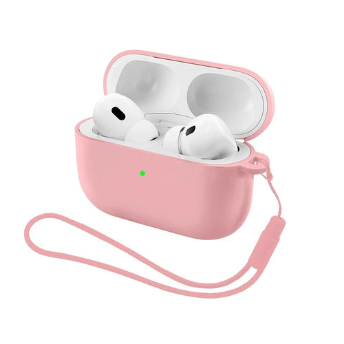 Soft Silicone Earphone Case with Strap for Airpods Pro 3 2 2nd