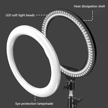 10inch Selfie Ring Light, Photography Fill Light Led Ring Lamp
