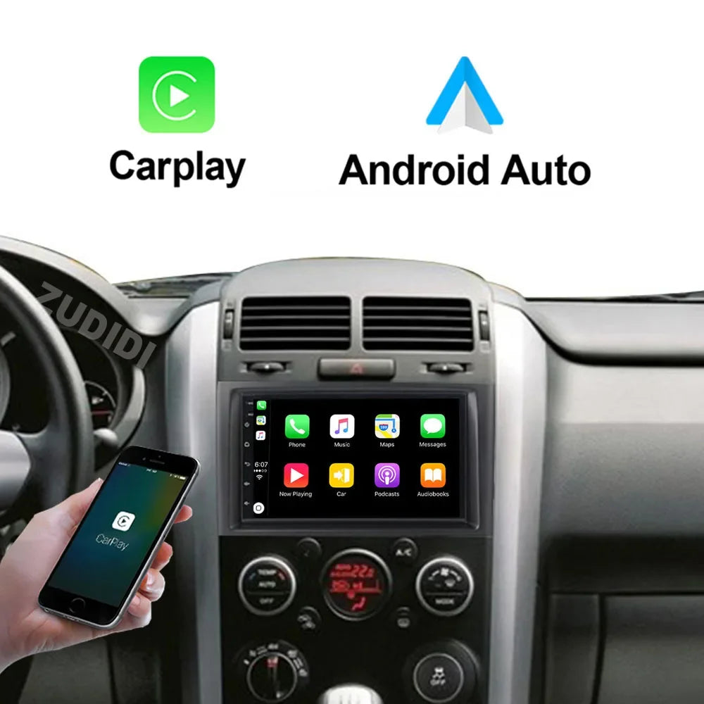 2din Car radio Android 13 For Suzuki Grand Vitara 3 2005-2010