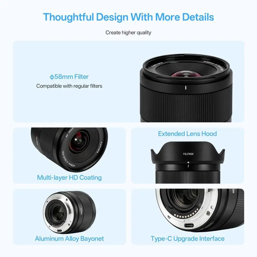 NEW Viltrox 14mm F4.0 Air Full Frame Auto Focus Ultra-Wide Prime Lens
