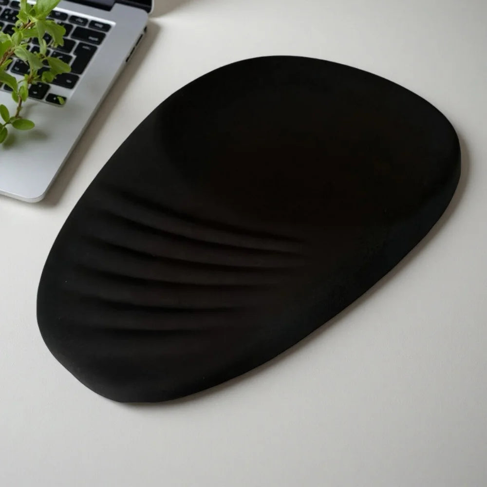 Ergonomic Wrist Support Mouse Pad: Non-Slip High-Elastic Memory Cotton