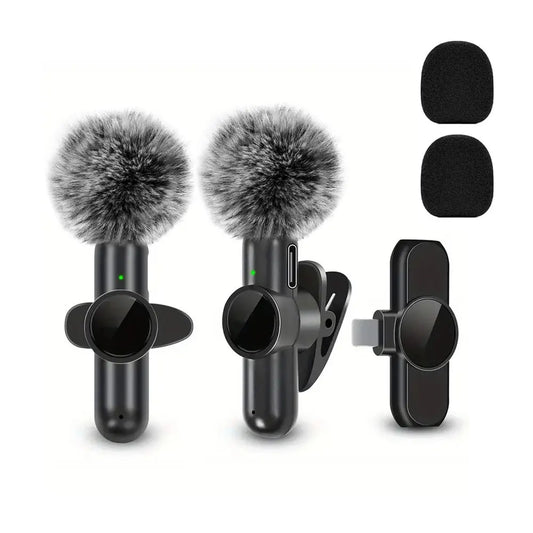 K61 Wireless Lavalier Microphone, Mini Microphone, Suitable for Mobile
