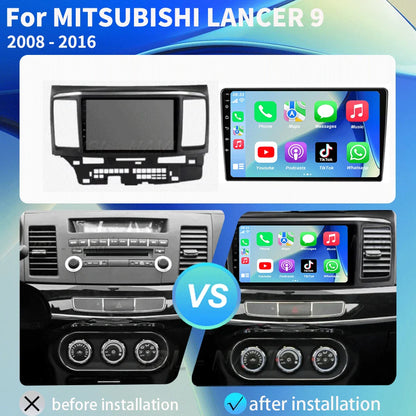 Android 16 For MITSUBISHI LANCER 9 10 X 2008 - 2016 Car Radio Video