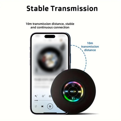 Portable Wireless Bluetooth Speaker LED Light IPX4 Waterproof