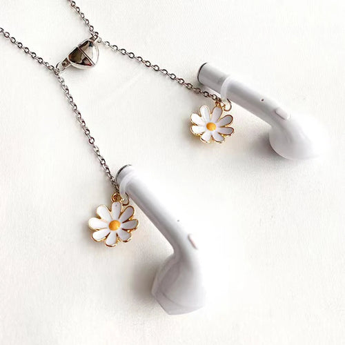 Fashion  Magnetic Attraction Headphones Anti-Lost Chain Suitable for