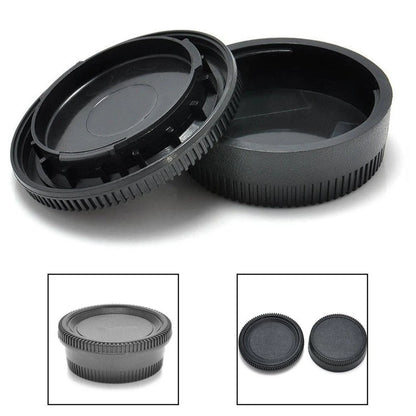 Camera Front Body Cap+Camera Lenses Rear Lens Cover for Nikon Z Camera