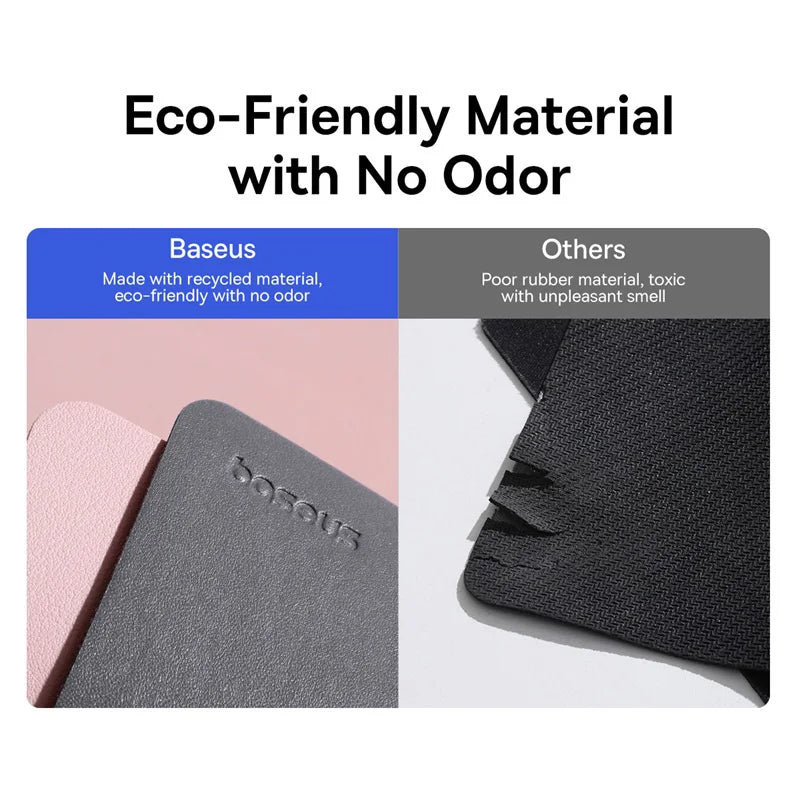 Baseus Mouse Pad PU Leather 26*21cm Waterproof Mousepad Non-Slip Desk