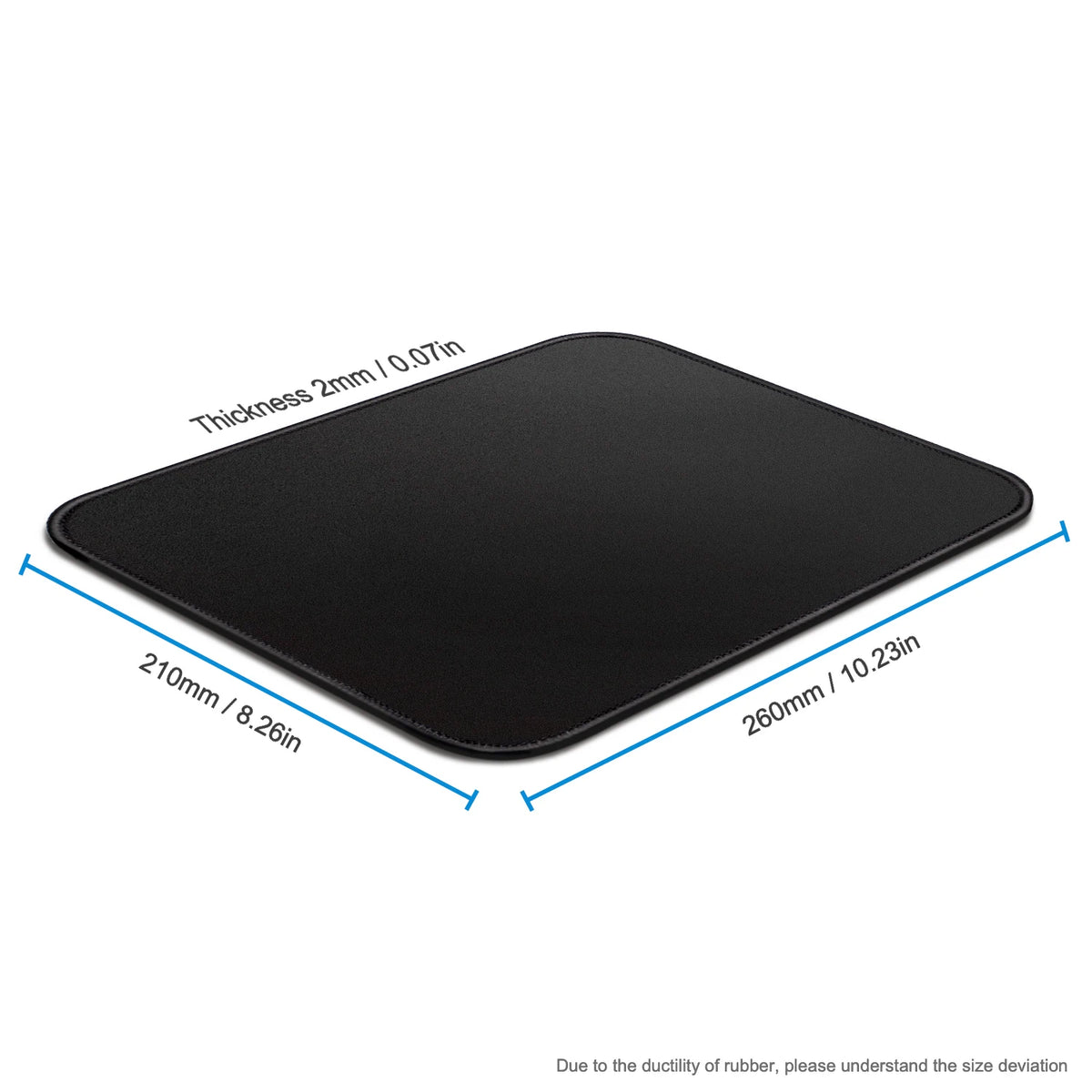 EXCO Mouse Pad with Stitched Edge Gaming Mousepad Small Non-Slip