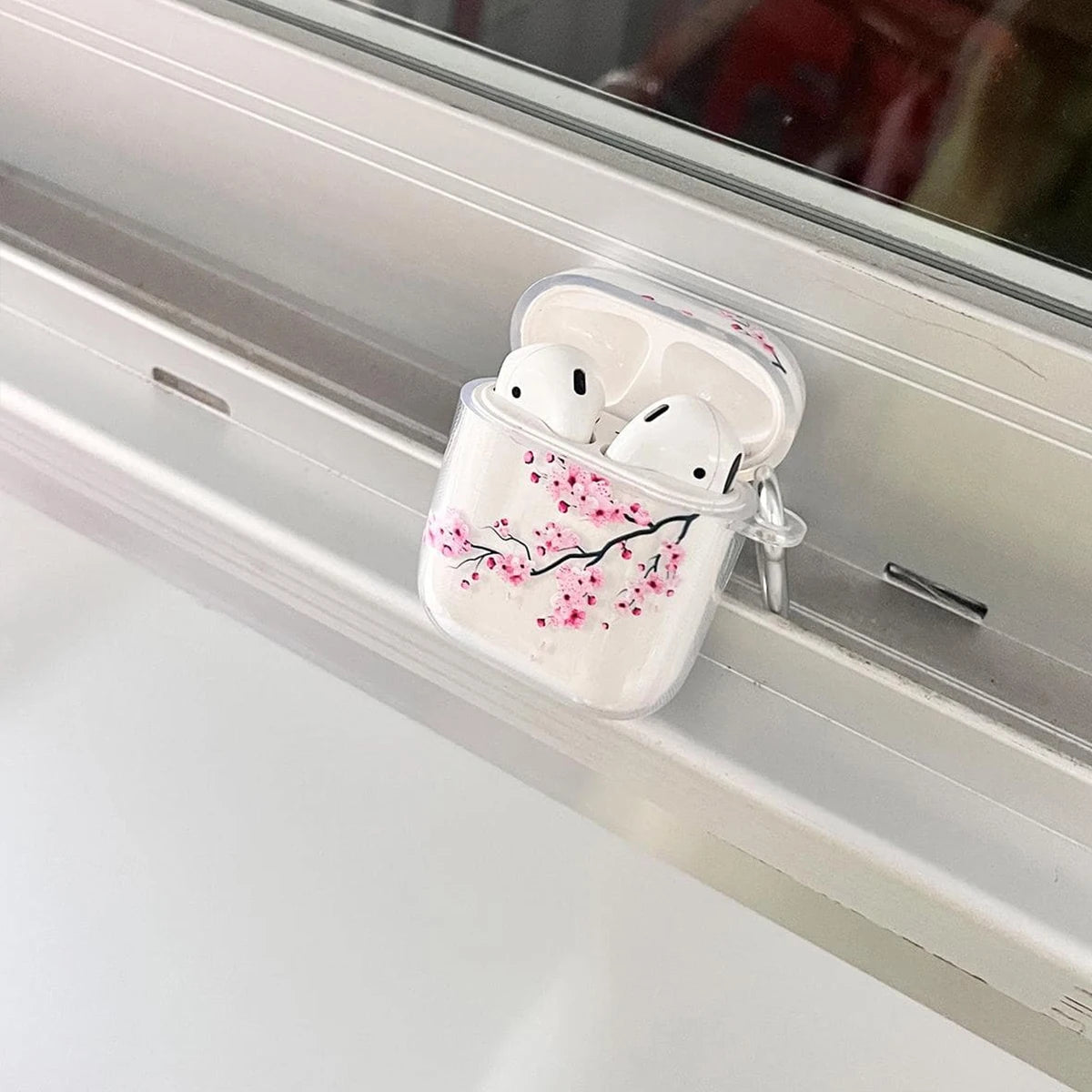 Clear TPU Sakura Custom   Cases For Airpods pro2  Fashion Silicon