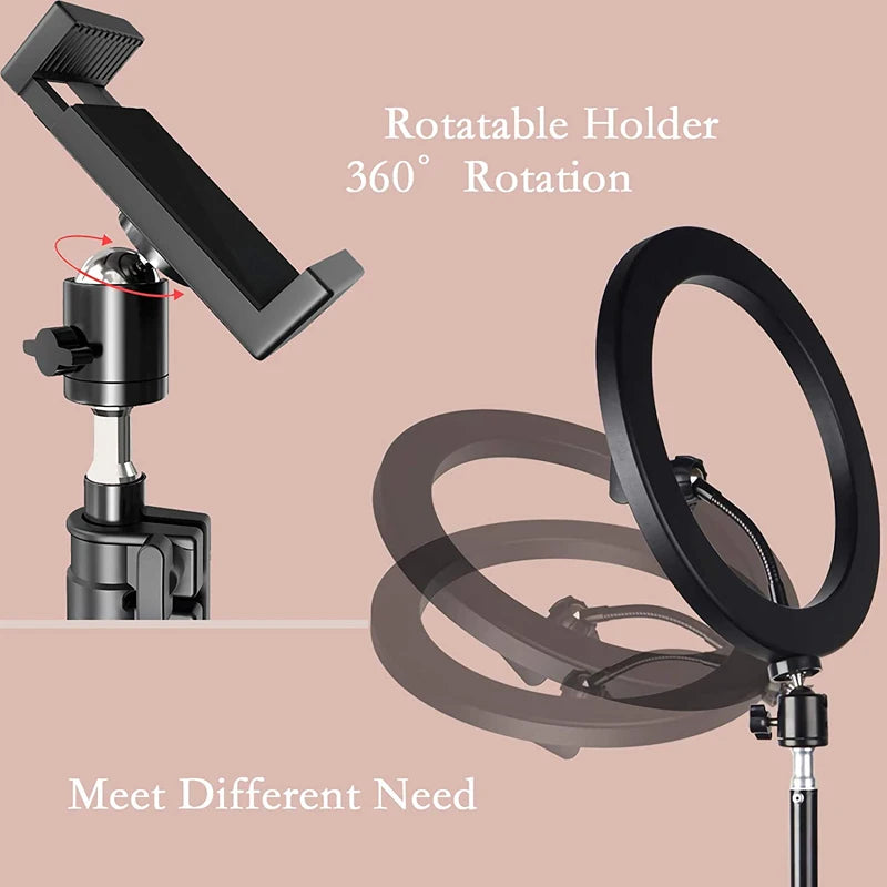 12 inch LED Ring light Photography Lighting Phone Ringlight With
