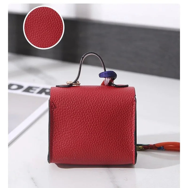 Luxury Fashion Mini Headphone Bag For Airpods 4 3 2 Pro 2 Galaxy Buds