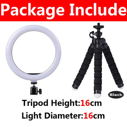 12 inch LED Ring light Photography Lighting Phone Ringlight With