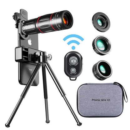Dragon Bluetooth Ultra HD 28X Zoom Telescope Lens Kit with Tripod