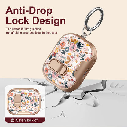 Transparent Crystal Wireless Bluetooth Earphone Case For Airpods 4 Pro