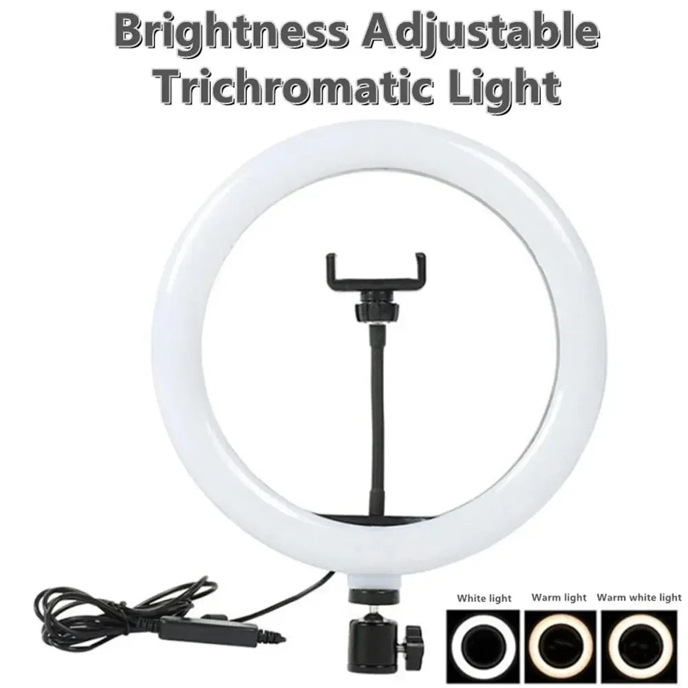 10inch Selfie Ring Light, Photography Fill Light Led Ring Lamp