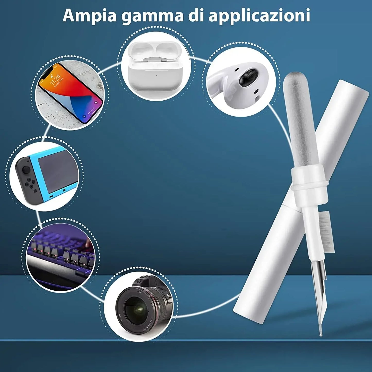 Bluetooth Earphone Cleaner Kit For Airpods Pro 1 2 3 Earbuds Case