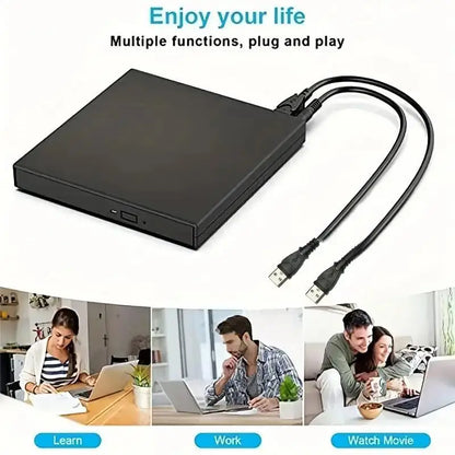 USB 3.0 External CD DVD Drive USB Protectable External CD-RW Drive