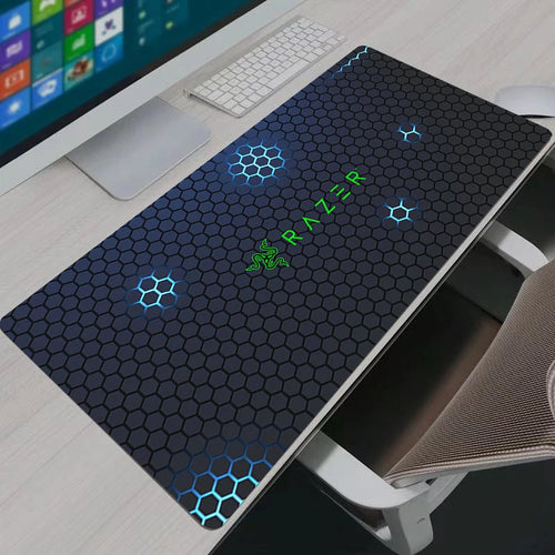 Razer Hexagon Mouse Pad Anime Gaming Accessories XXL Carpet Gamer PC