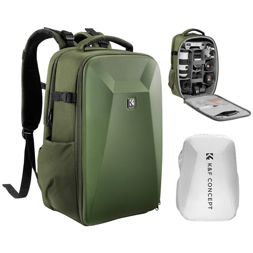 K&F CONCEPT 22L Camera Bag Large Capacity Travel Photography Backpack