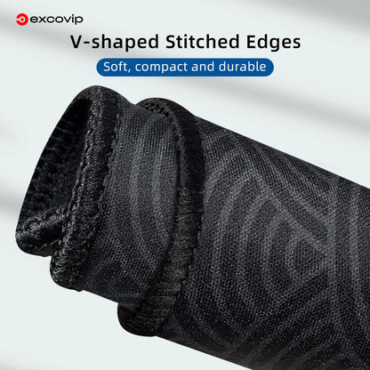 EXCO Gaming Mouse Pad with Stitched Edge Small Office Mousepad Smooth