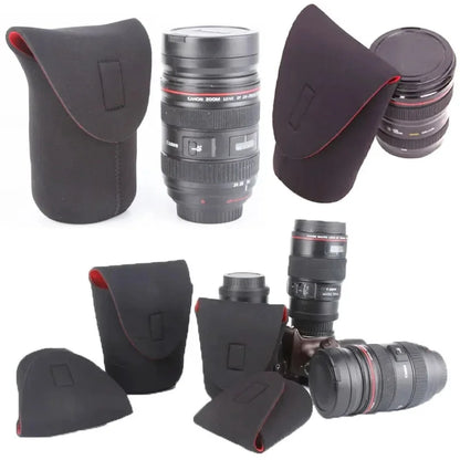 RF11-D Lens Bag Soft Neoprene Waterproof DSLR Lente Cover Case Storage