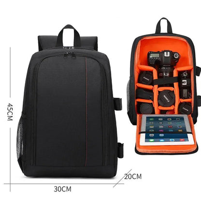 Shoulder Camera Bag Backpack Suitable for Canon, Nikon, Sony Digital
