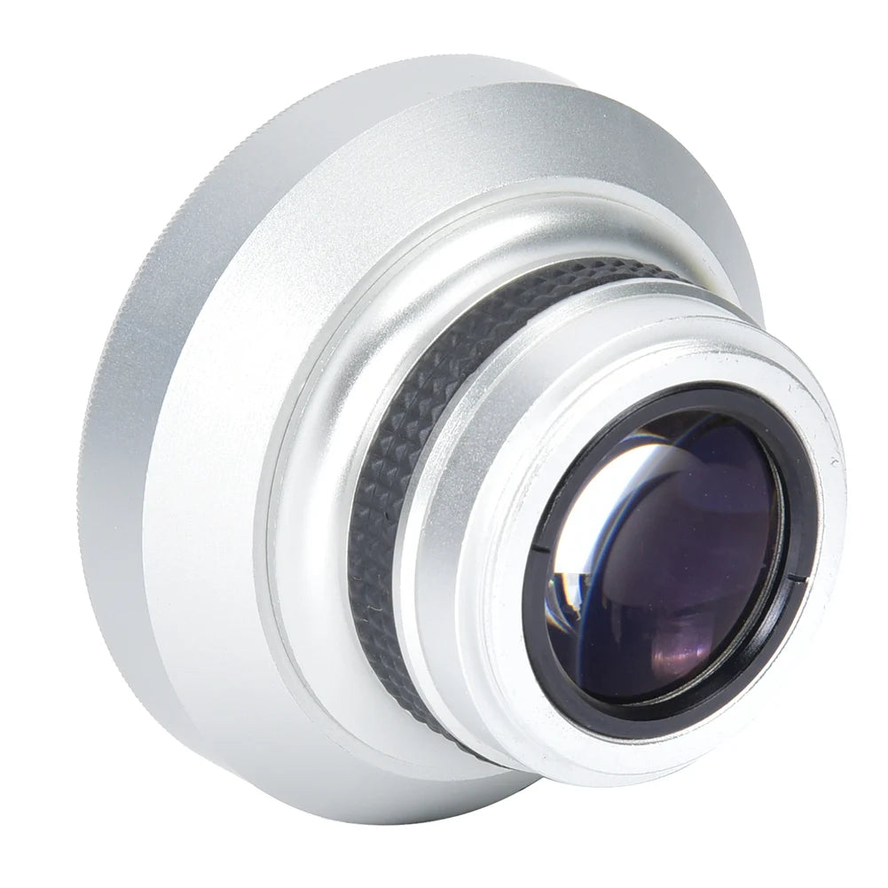 Fisheye Lens Silver Waterproof 37mm 0.25X Fisheye Lens Camera Lenses