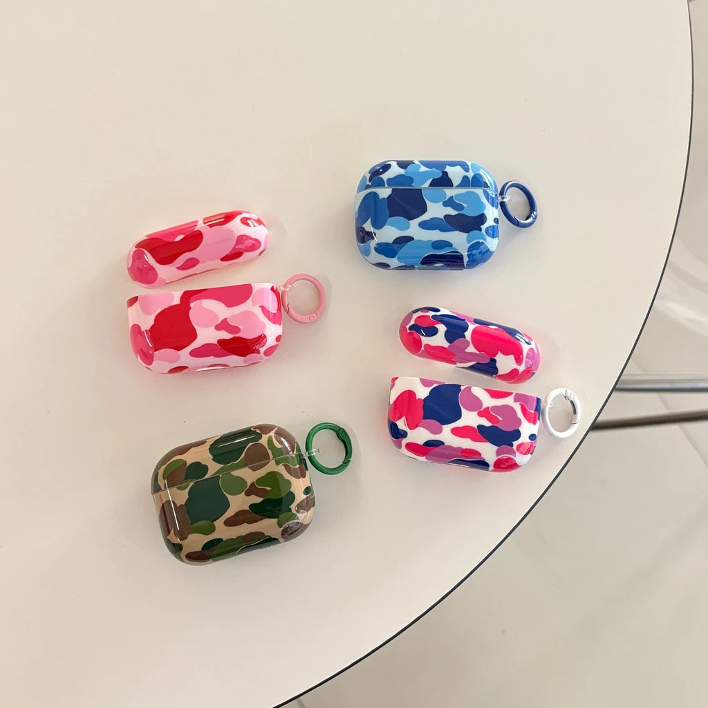 Fashion Creative Personality Colorful Camouflage Pattern Series With