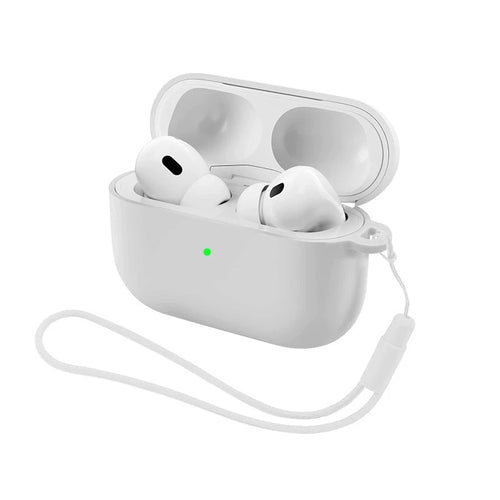 Soft Silicone Earphone Case with Strap for Airpods Pro 3 2 2nd