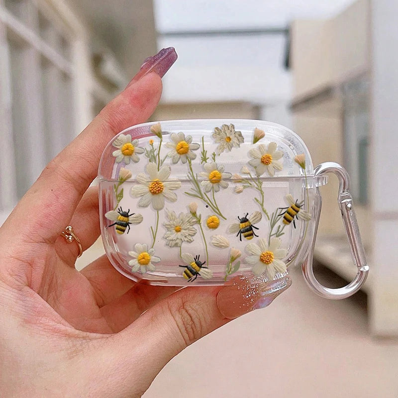 Round-edged cute headphone case, suitable for Apple AirPods 4, AirPods