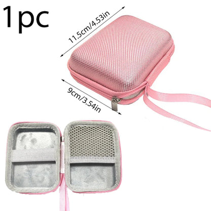 Hard Shell Camera Case Shockproof Compact Design Inner Mesh Pocket for