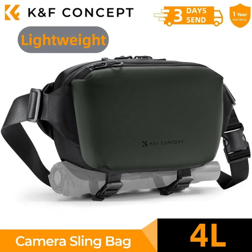 K&F CONCEPT 4L Camera Sling Bag Lightweight Travel Photography
