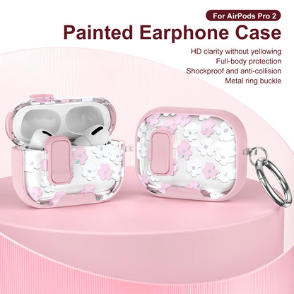 Transparent Crystal Wireless Bluetooth Earphone Case For Airpods 4 Pro