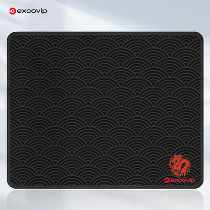 EXCO Gaming Mouse Pad with Stitched Edge Small Office Mousepad Smooth