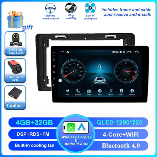 Car Android 16 Radio Stereo For Citroen Berlingo B9 Peugeot Partner