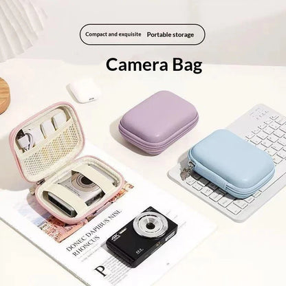 Hard Shell Camera Case Shockproof Compact Design Inner Mesh Pocket for